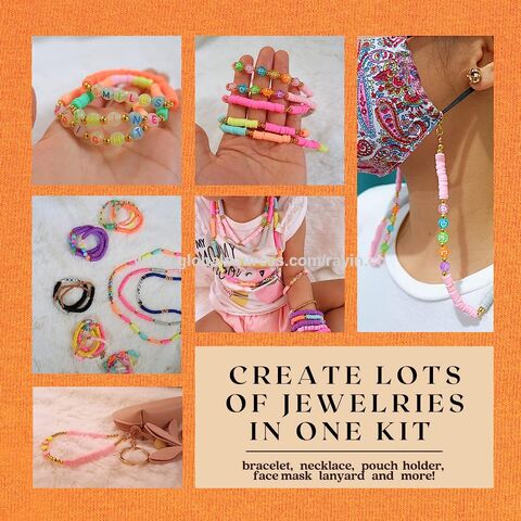 Buy Wholesale China Clay Beads Jewelry Making Kit 10,500pcs
