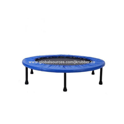 Trampolín plegable de 50 pulgadas, mini trampolín de fitness con mango de  espuma ajustable, trampolín de ejercicio para adultos y niños,  entrenamiento