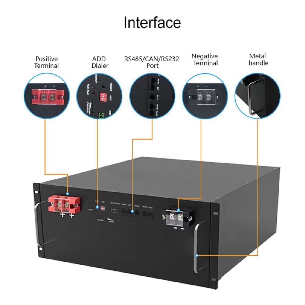 Buy Wholesale China Oem Odm Service 10kw Lifepo4 Battery 48v 200ah ...