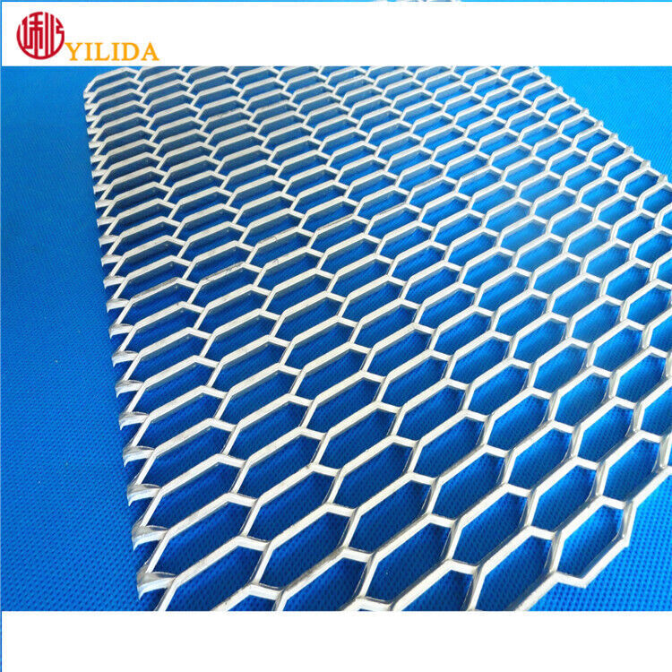 Buy Wholesale China Powdercoated Aluminum Expanded Metal Mesh & Metal