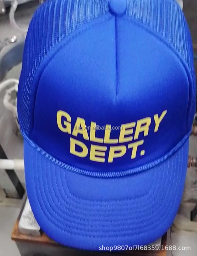 J&h 2023 Hot Sale Embroidery Gallery Dept Hat Mesh Snapback
