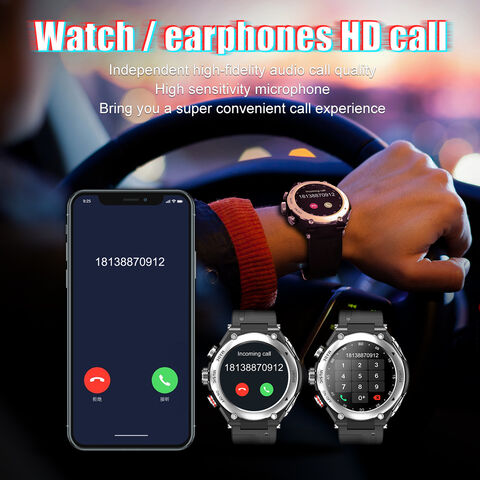 Mobile best sale watch earphone