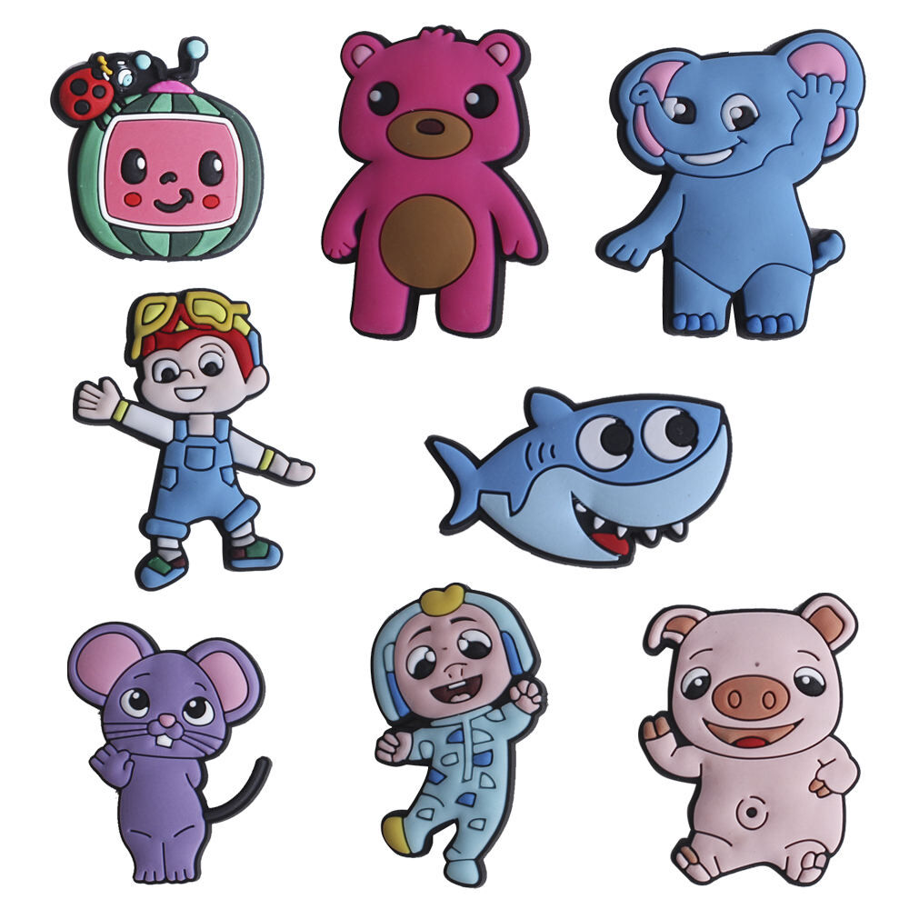 Factory Direct High Quality China Wholesale Assorted Croc Charms Soft