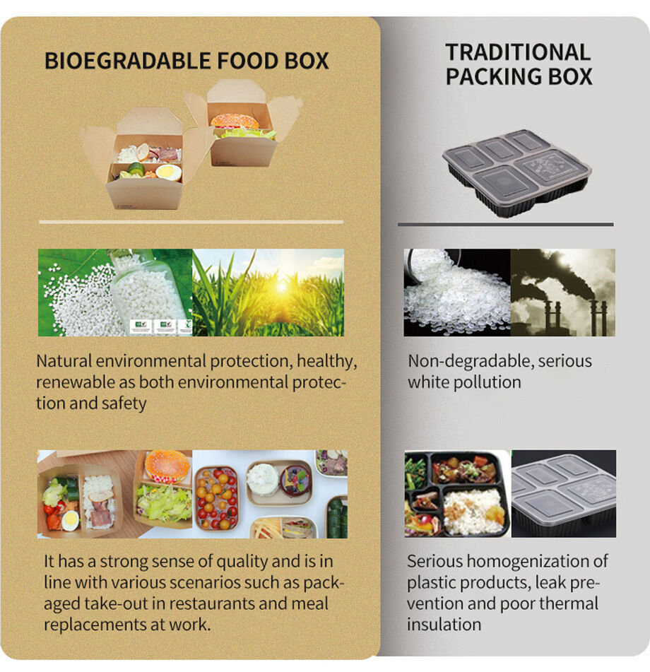 New Design Salad Rectangle Takeaway Kraft Paper Octagonal Bowl With Lid ...