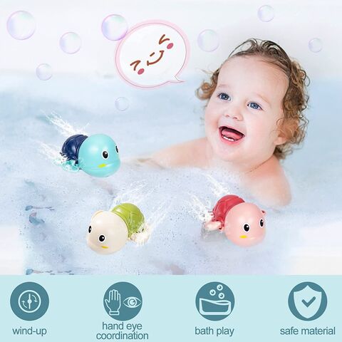 Mold Free Bath Toys For Toddlers 1-3 - Baby Infants Pool Water Shower Toys