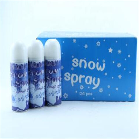China Factory Wholesale Non flammable Christmas Party Snow Spray  manufacturers and suppliers