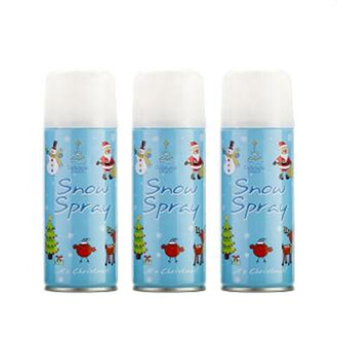 China Factory Wholesale Non flammable Christmas Party Snow Spray