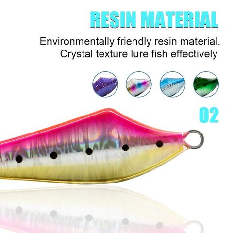 Epoxy Jigs Hard Body 60g/100mm Oem Artificial Epixy Resin Lure Metal Lure  Sinking Fishing Lure Baitpopular - China Wholesale Metal Vib Fishing Lure  Liquid Plastic Lure Resin $1.5 from Happy View Outdoor