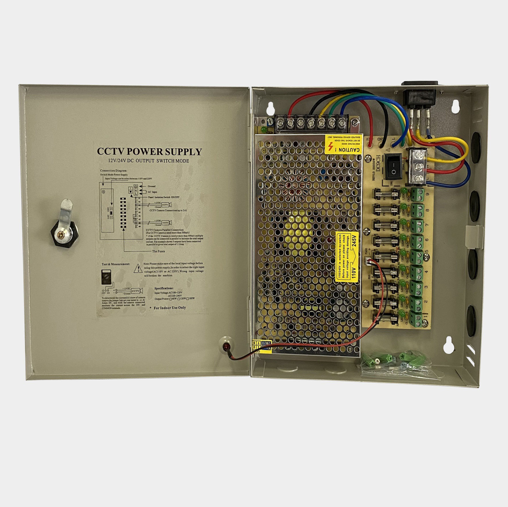 Buy Wholesale China Cctv Power Supply Metal Box Switching Power Supply