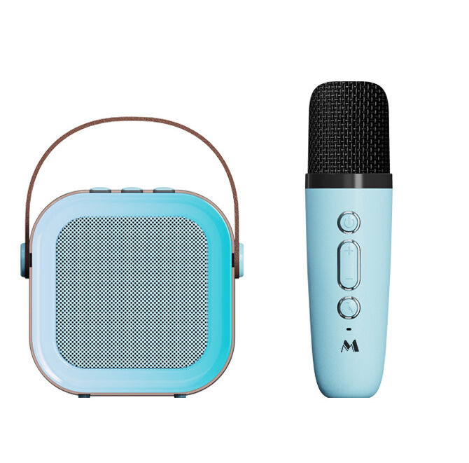Micro Karaoké Sans fil Bluetooth avec Haut parleur 5W Autonomie 8H