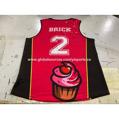 Source Custom Best Latest Basketball Jersey Design China Manufacturer  basketball jersey black and red on m.