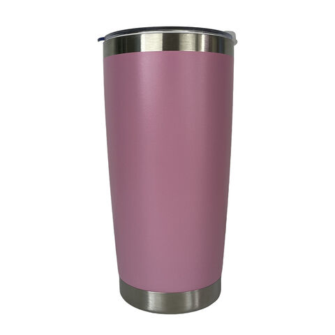 Arctic Tumbler w/ Lid & Straw - 20 oz, Stainless Steel, Matte Red