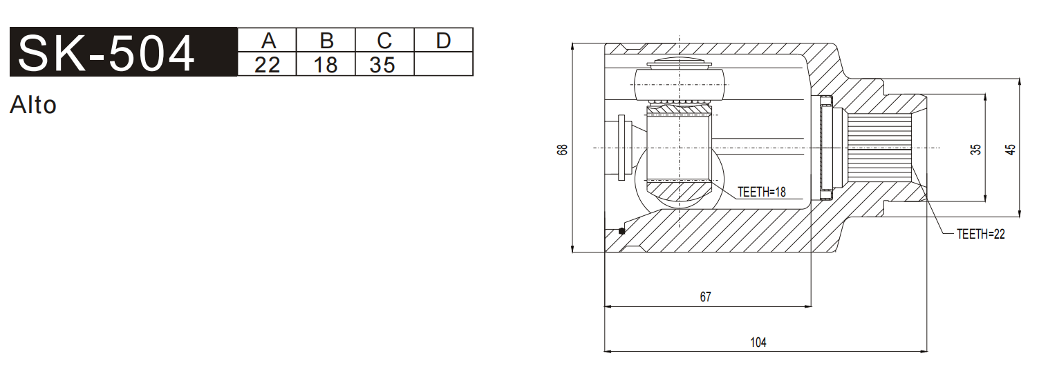 Buy Wholesale China High Accuracy Auto Spare Parts Cv Joints