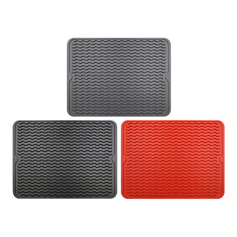 Extra Large, Extra Thick Silicone Trivet Mat Set For Hot Dishes