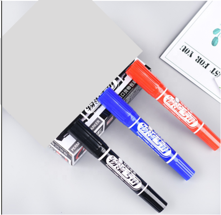 Wholesale Colored Double Head Permanent Waterproof Marker Pen Set - China  Permanent Marker Pen, Art Marker Pen