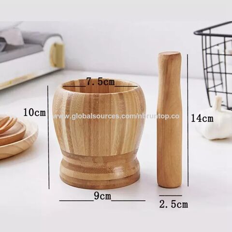 Home Premium Wood India Spice Grinder of Kitchen Tools - China Garlic Press  Ginger and Spices Grinding Set price