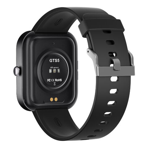 Smartband GTS5 Versión Deportiva, Reloj Inteligente Impermeable con Monitoreo de Fitness y Salud, Monitor de Ritmo Cardíaco