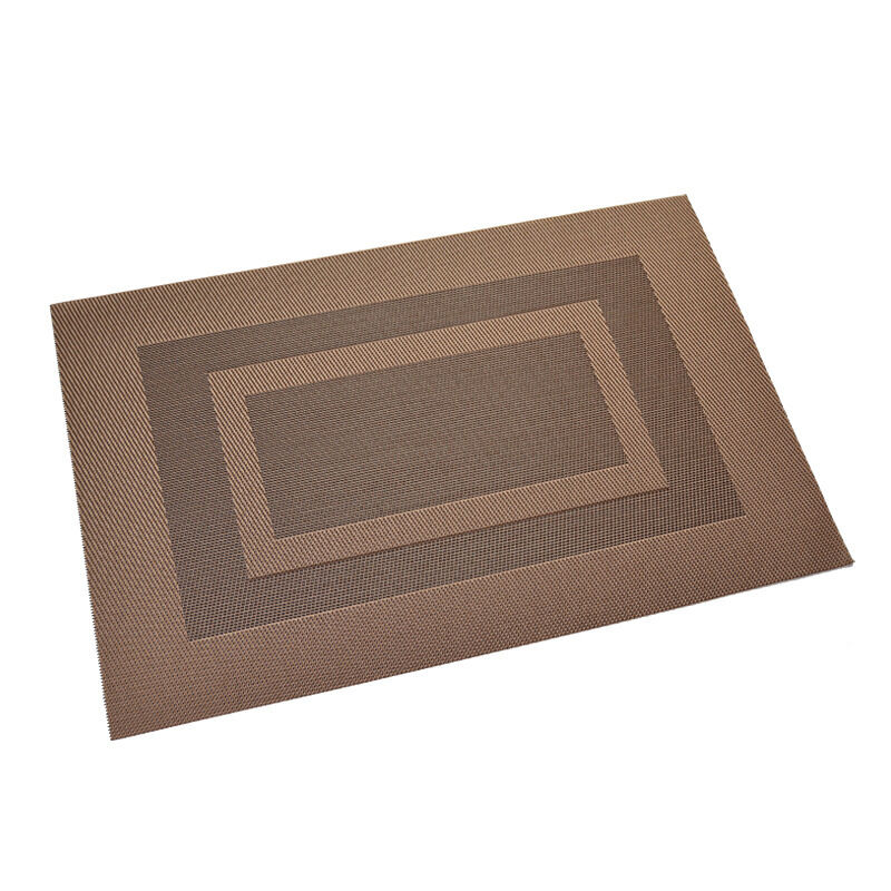 Buy Wholesale China Double Frame Heat Insulation Placemats Light Luxury