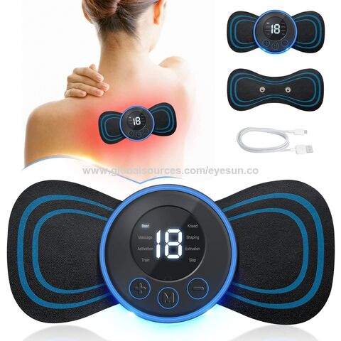 Portable Electric Neck Massager Back Cervical Vertebra Stimulator Massage  Device