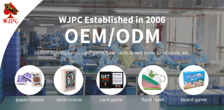 Playing Card Manufacturer: Shenzhen Wangjing Printing Company (WJPC)