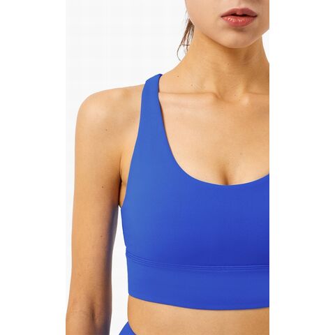 Wholesale Ladies Oversized Sports Bra Plain Color Women Full Cup Large Size  Stretch Quick Dry Racerback Bra - China Ladies Sportswear and Women's  Activewear price