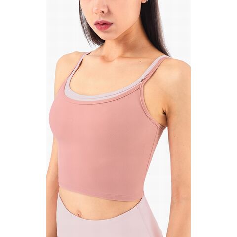 Push up Tops High Support Polyester Sports Bra Seamless Sports Bra - China  Underwear and Sports Wear price