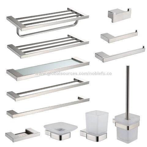 Buy Wholesale China 304 Stainless Steel Toilet Brush Holders Bathroom  Accessories Bathroom Fittings Sanitary Ware Kits & 304 Stainless Steel  Toilet Brush Holders Bathroom Accessories Bathroom Fittings Sanitary Ware  Kits at USD