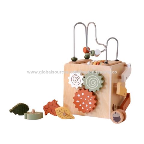 Achetez en gros Jouets En Bois, Montessori Activités Occupé Cube, Jouet  éducatif Pour Enfants Motricité Fine, Jeux De Correspondance De Forme  D'usine Chine et Jouets En Bois à 10.9 USD