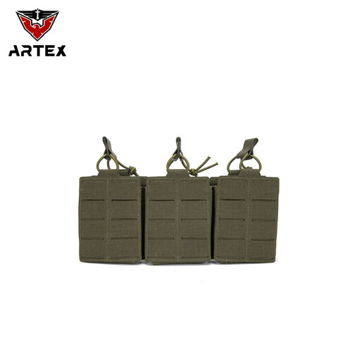 Military Tactical Supplies Molle System 1000d Nylon Tactical Triple  Magazine Pouch - China Pouch and Magazine price