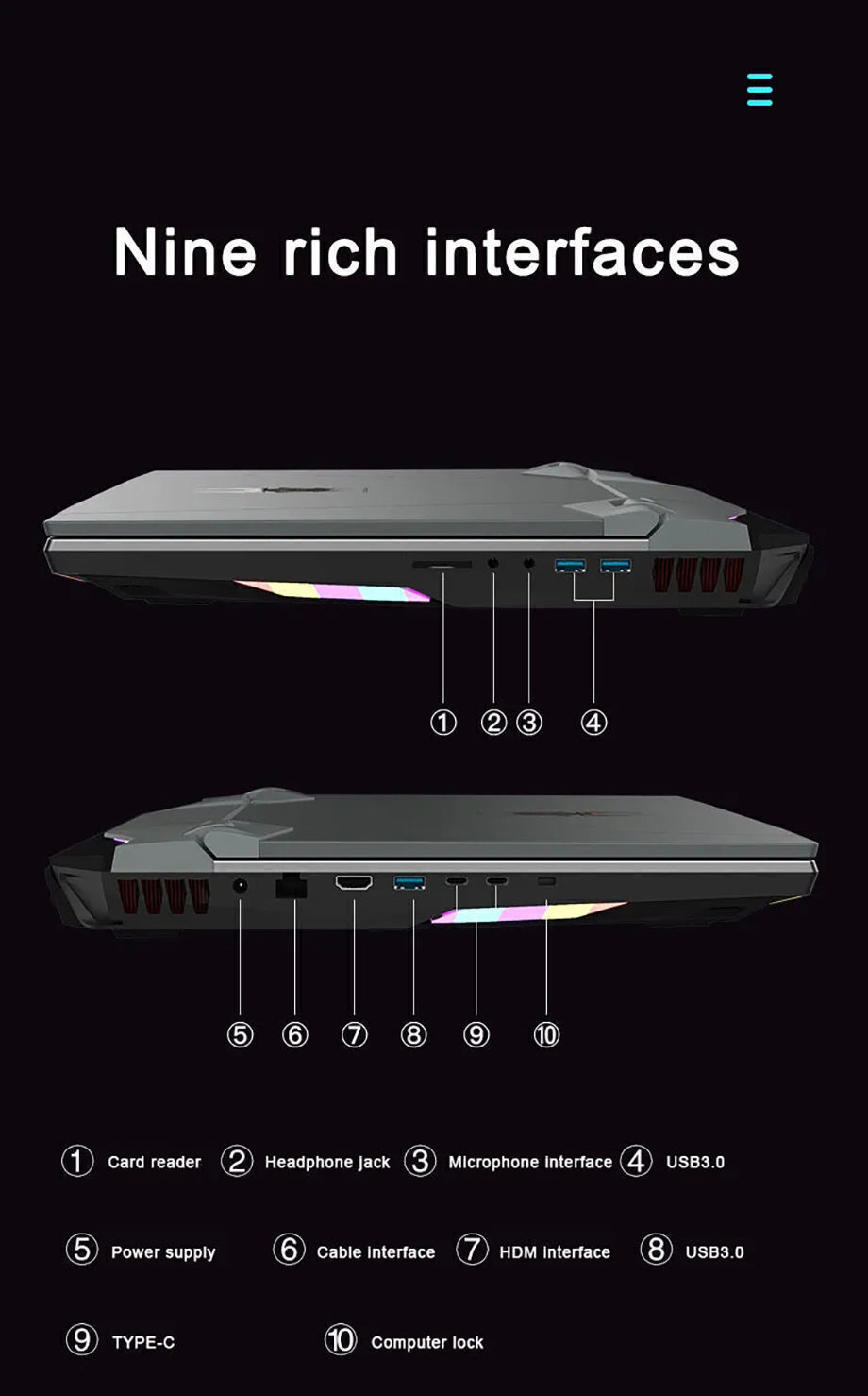 Buy Wholesale China Core I9 Long Battery Life Gaming Laptops/second Hand High Performance All In