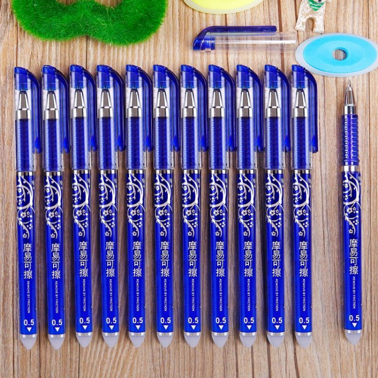 Buy Wholesale China Wholesale Hot Erasable Pen 0.5mm Black Blue Red Color  Refill Needle Tips Neutral Pen For Student School Supplies Erased &  Eraserable Pen at USD 0.07
