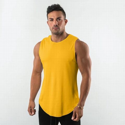 Camiseta sin Mangas de Gimnasio para Hombre Camiseta de Men Fitness Shirts
