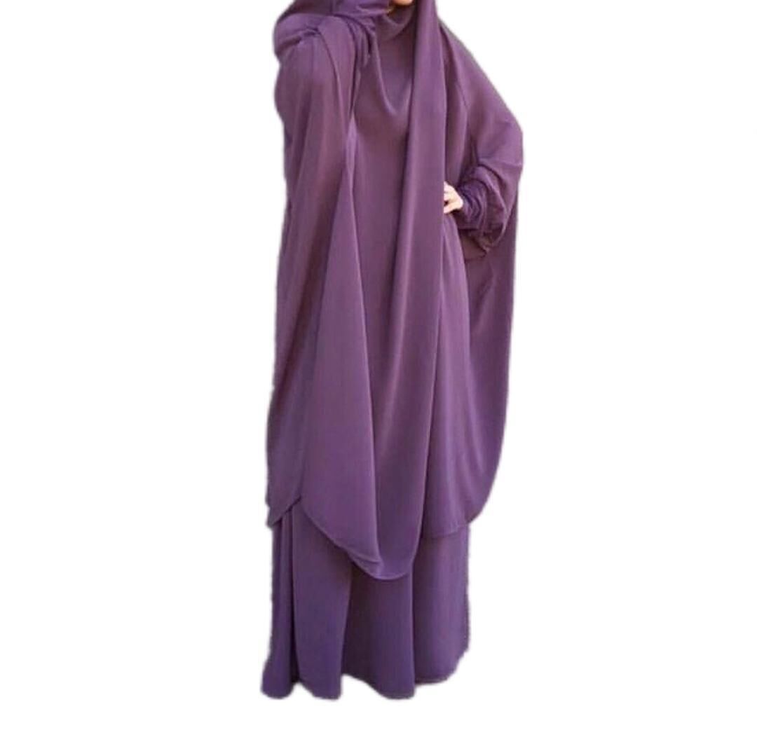 Buy Wholesale China Wholesale Pure Colors Hijab Khimar Abaya Arab