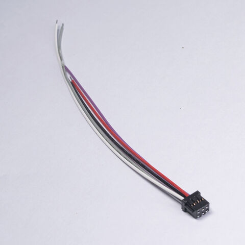 Cable eléctrico conector arnés de cableado 6P a extremo abierto UL1332 26AWG 300V ISO9001 personalizado
