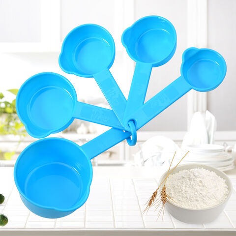 10 Pieces Measuring Cups and Spoons Set with Lid, Stackable Measuring Cup  Set for Kitchen Cooking Baking, Nesting Measuring Spoons Set for Liquid and  Dry, Space Saving, BPA Free, Dishwasher Safe 