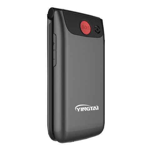  Teléfono celular con tapa para personas mayores desbloqueadas,  2.4 pulgadas desbloqueado teléfono móvil con botones 3D grandes, teléfono  con doble SIM 4800mAh batería Flip Phone (rojo) : Celulares y Accesorios