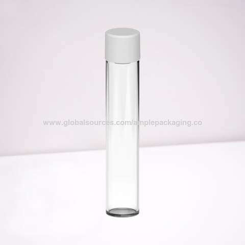 Transparent CLEAR GLASS PERFUME TESTER BOTTLE ( 5ML), Cylindar