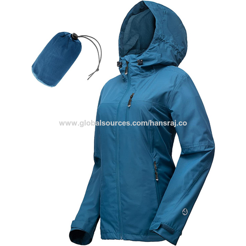 Ropa de lluvia de poliéster para uso exterior con logotipo personalizado y diseño de estilo.