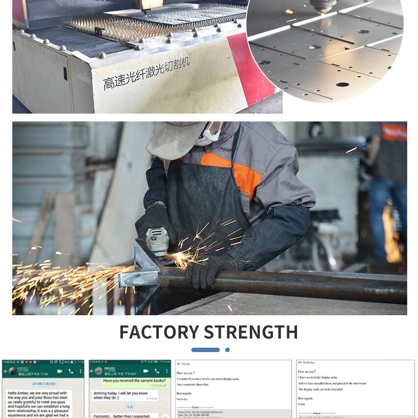 Buy Wholesale China Factory Price 90 Degrees Flip Metal Stone Display ...