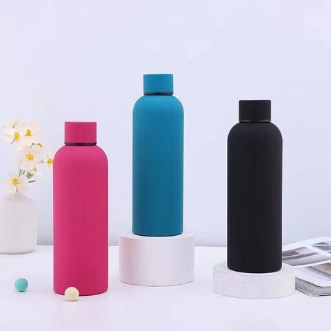 Wholesale Eco Custom Colorful Double Wall Thermo Flask 500ml Stainless  Steel Rubber Matte Paint Outdoor Small Mouth Water Bottle - China Insulated  Water Bottle and Stainless Steel Water Bottle price