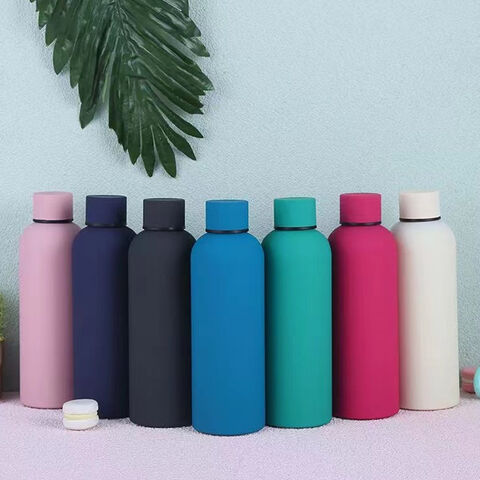 Wholesale Eco Custom Colorful Double Wall Thermo Flask 500ml Stainless  Steel Rubber Matte Paint Outdoor Small Mouth Water Bottle - China Insulated  Water Bottle and Stainless Steel Water Bottle price