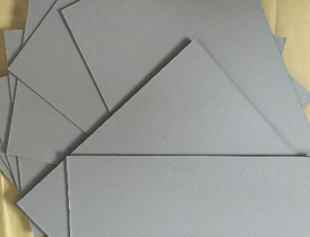 Buy Wholesale China Thick Grey Chip Board 1.3mm Carton Paper