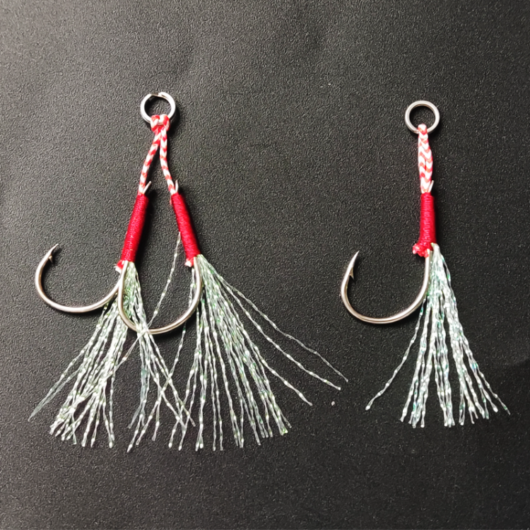 High Carbon Steel Pike Assist Jig Hooks For Slow Pitch Jigging Lures  Fishing Hooks Double Fishhook For Saltwater Fishingpopular $0.07 -  Wholesale China Pike Hooks at factory prices from Nanfeng County Gu