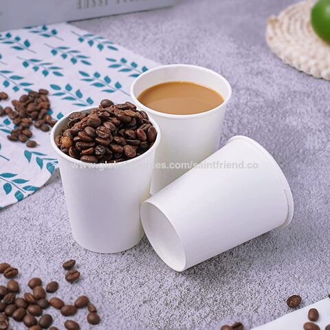 Custom Logo Printed Paper Cups Disposable Hot Cup Espresso Cups for Party/  Travel/ Event