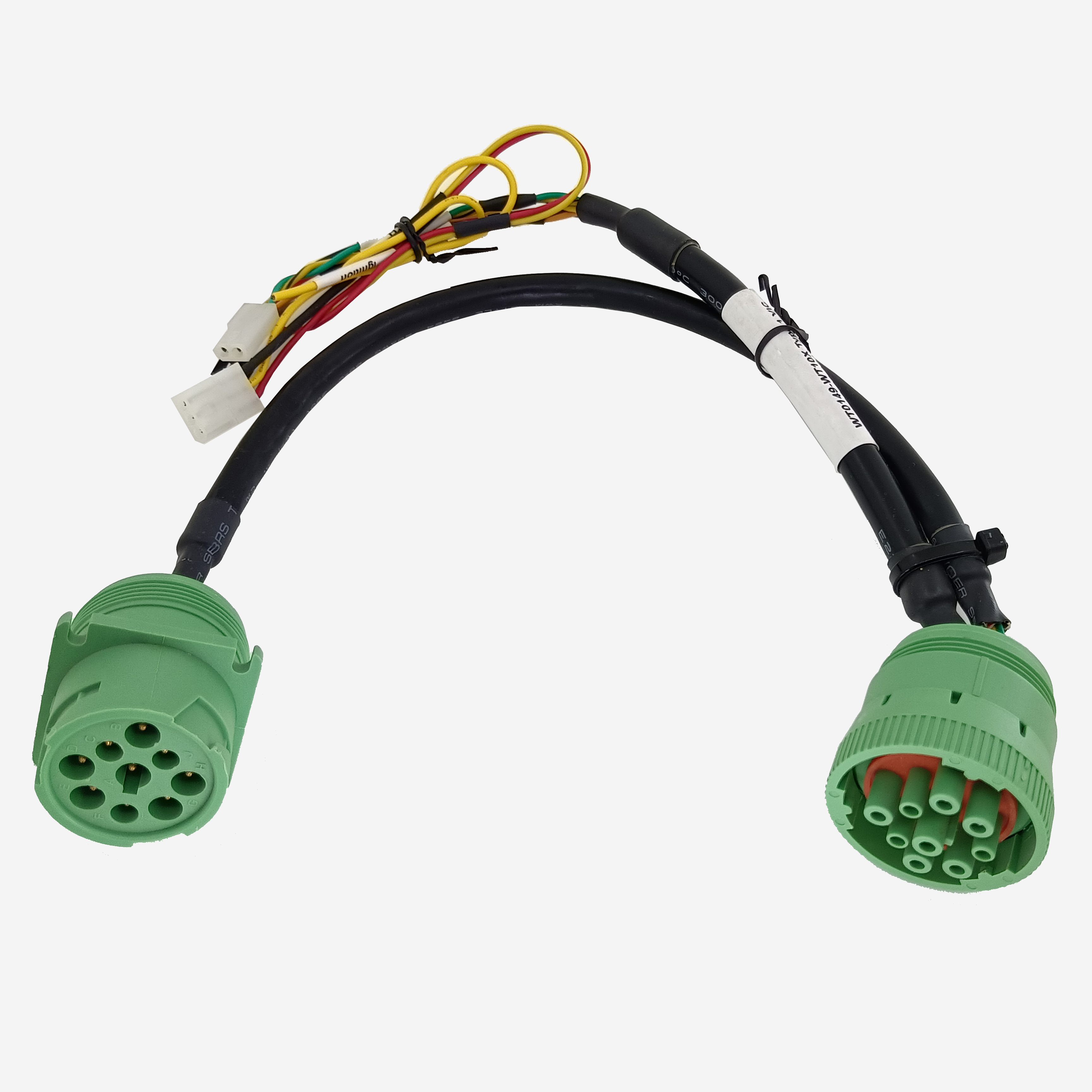 Morey Green J1939 9-Pin Y-Harness Cable – Male/Female To ELD 9-Pin Male Adapter