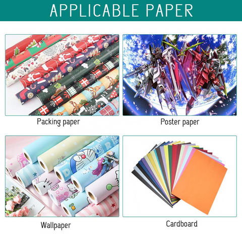 Buy Wholesale China Upgrade Abs Wrapping Paper Cutter Christmas Paper Diy  Cutter Packaging Paper Rolls Cutter Gift Wrap Cutter & Wrapping Paper Cutter  at USD 0.6