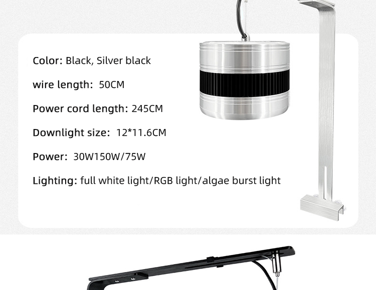 Led Fish Aquarium Light Professional Aquarium Light Full Spectrum ...