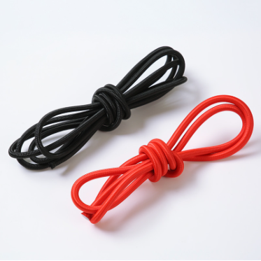 Heavy Duty Black Bungee Cords Nylon And Lax Elastic Ropes 6mm Diameter ...