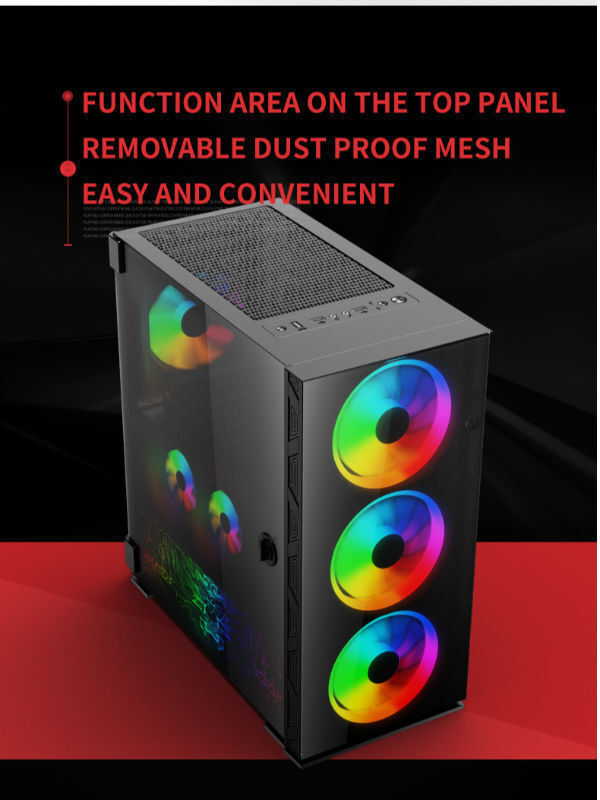 Pc Case Compra Computer Case & Tower Desktop Gaming Cabinet Casing Bilgisayar Kasas ...