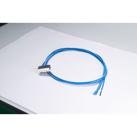 Cable eléctrico ensamblado conector 6P soldado con 3 cables UL1330 18AWG 600V ISO9001 personalizado